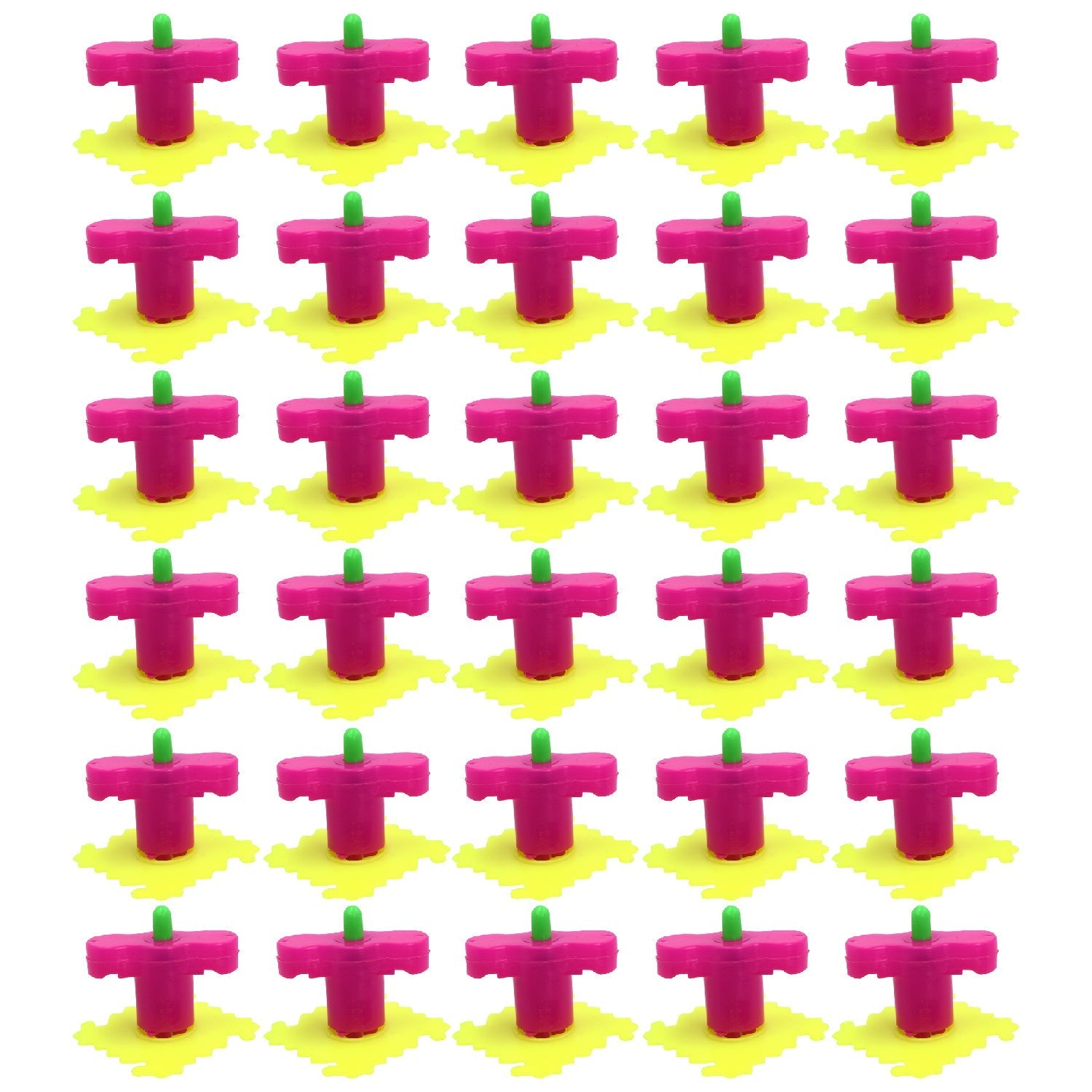 Kids' spinner launcher set, 30 toys in assorted colors Kids' spinner launcher set, 30 toys in assorted colors